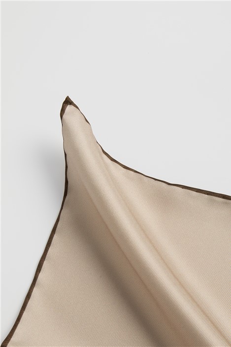 Alexandre Gold Silk Pocket Square