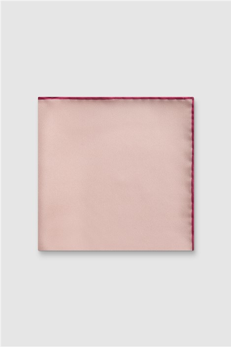 Alexandre Pink Silk Pocket Square