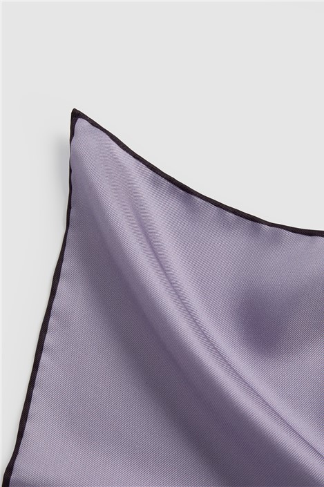 Alexandre Mauve Silk Pocket Square