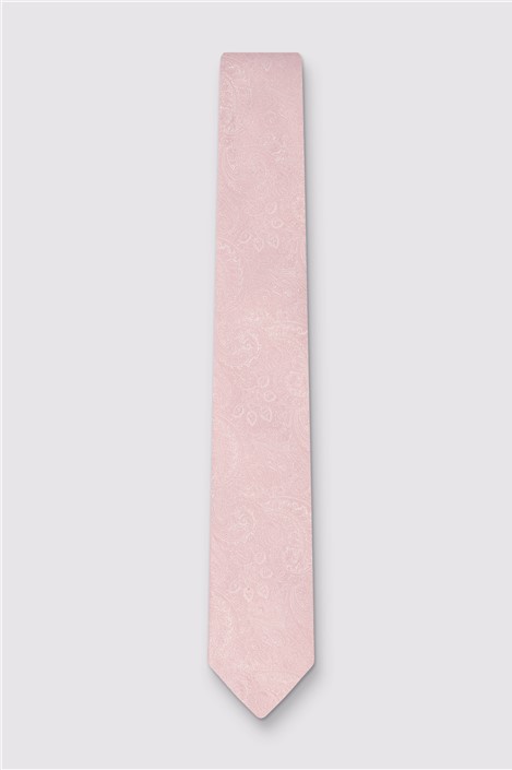 Antique Rogue Pink Paisley Tie
