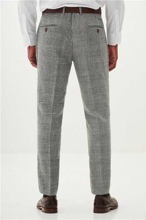 Marc Darcy Slim Fit Kris Silver Trousers
