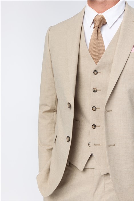Antique Rogue Slim Fit Sand Jacket