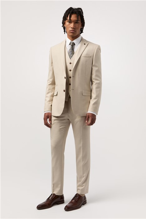 Antique Rogue Slim Fit Blake Ecru Suit