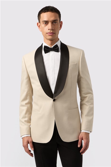 Antique Rogue Slim Fit Ecru Dresswear Suit