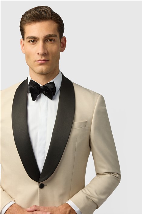 Antique Rogue Slim Fit Ecru Dresswear Jacket