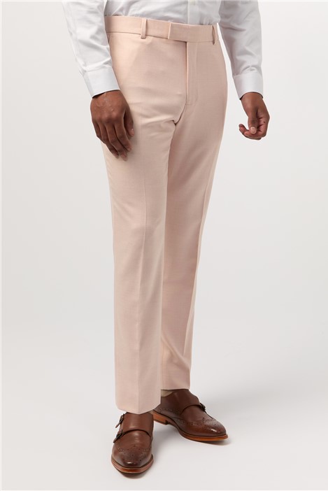 Antique Rogue Slim Fit Blake Peach Mens Trousers Pink