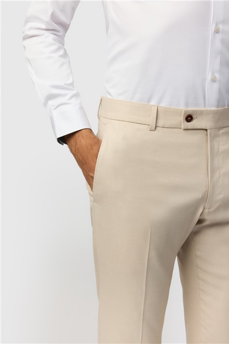 Antique Rogue Slim Fit Blake Ecru Texture Trouser
