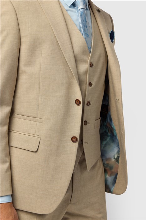 Antique Rogue Slim Fit Blake Sand Texture Jacket
