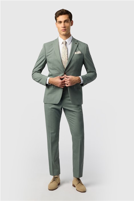 Antique Rogue Slim Fit Blake Sage Texture Jacket