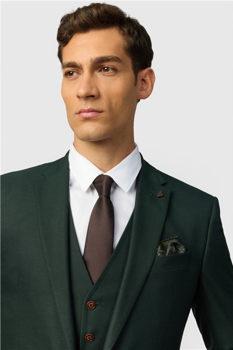 Antique Rogue Slim Fit Blake Deep Green Jacket
