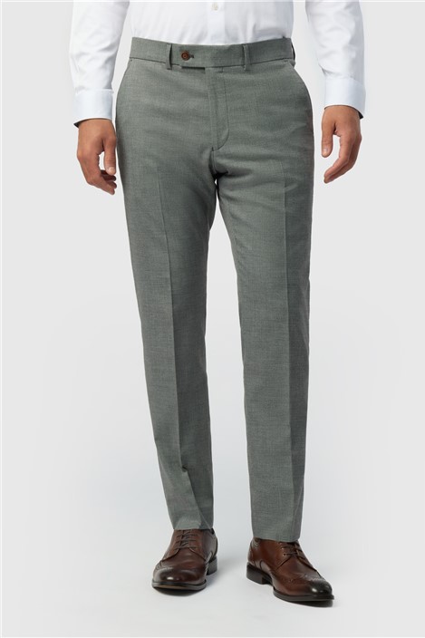 Antique Rogue Regular Fit Blake Grey Texture Trouser
