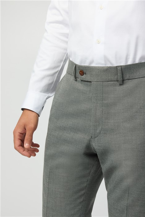 Antique Rogue Regular Fit Blake Grey Texture Trouser
