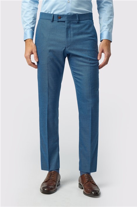 Antique Rogue Slim Fit Blake Blue Texture Trouser