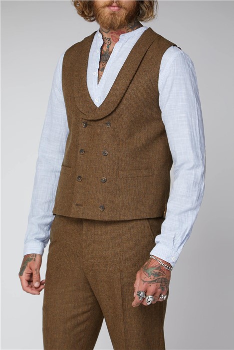 Tweed Waistcoats | Men's Tweed & Donegal Waistcoats | Suit Direct