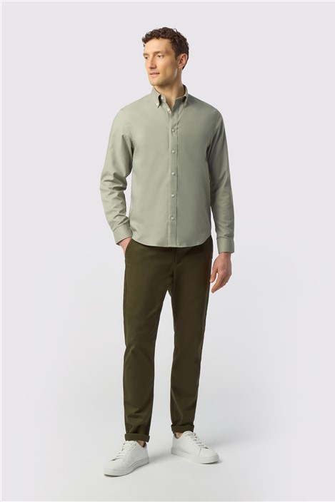 Ted Baker Light Green Oxford Shirt