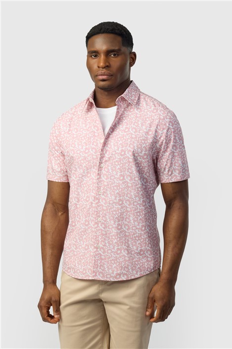 Ted Baker Rose Floral Outline Shirt