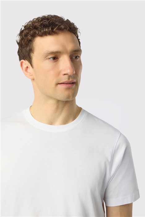 Ted Baker White Cotton T-Shirt