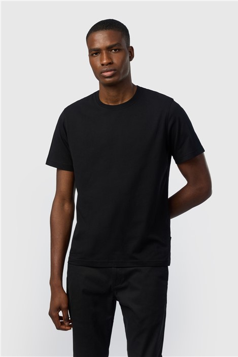 Ted Baker Black Cotton T-Shirt