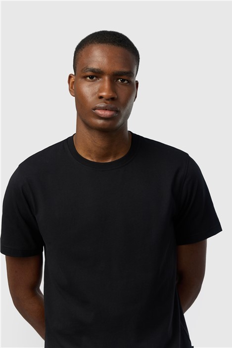 Ted Baker Black Cotton T-Shirt