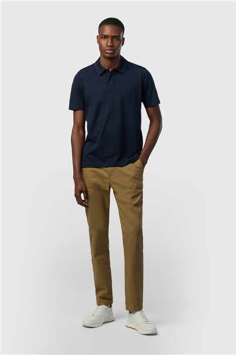Ted Baker Navy Cotton Polo