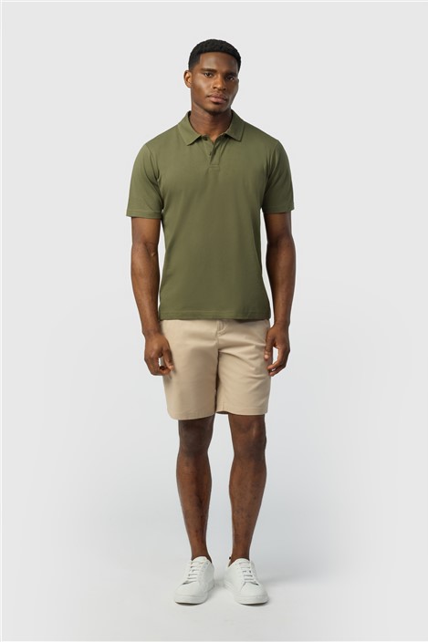 Ted Baker Olive Cotton Polo