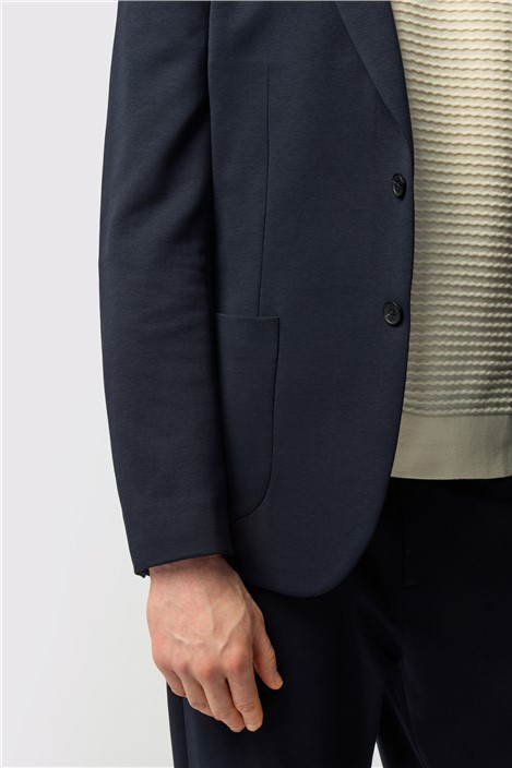 Ted Baker Navy Smart Jersey Blazer