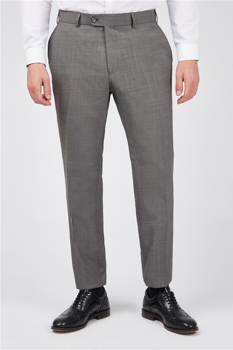 Men's Grey Trousers | Charcoal Trousers | Suit Direct