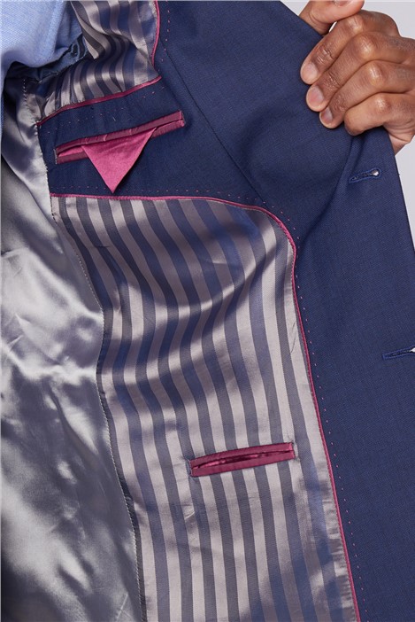 Scott by The Label Tailored Fit Ink Blue Jacket