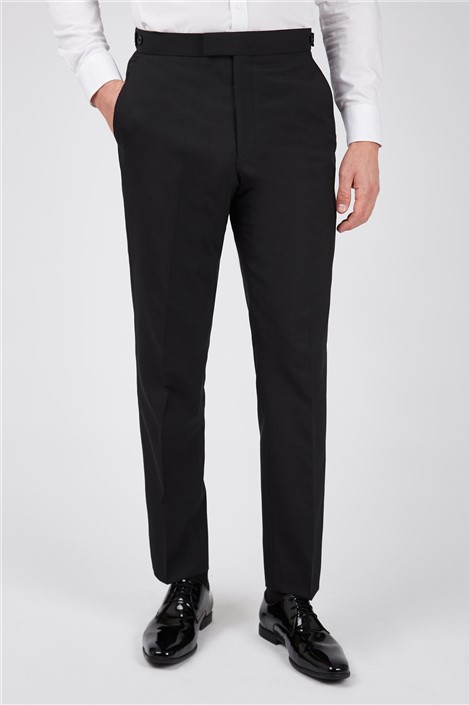 メンズウェア CLUBHAUS Tailored Trousers - Graphite L Limehaus | Men's Black Tailored Fit Suit Trousers | Suit Direct