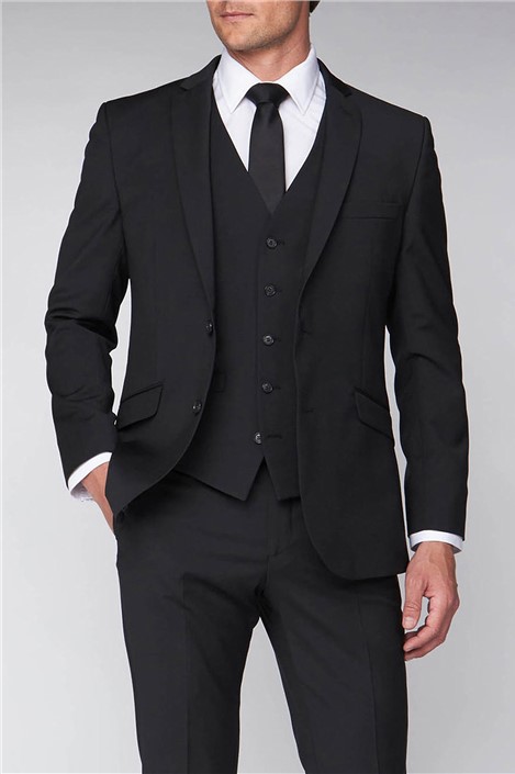 Scott by The Label Black Men’s Regular Fit Suit Jacket