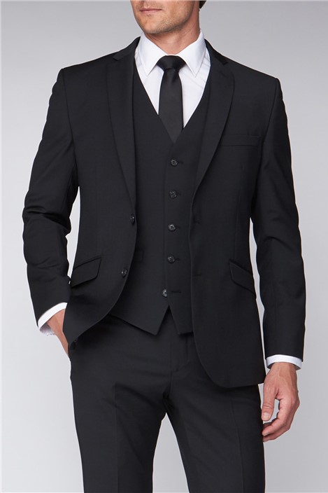 Scott by The Label Black Waistcoat