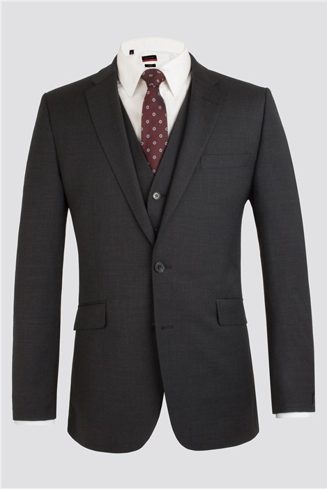 Scott by The Label Charcoal Contemporary Fit Suit Jacket