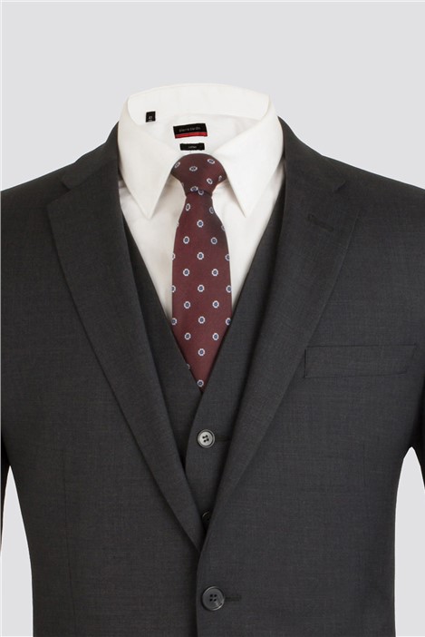 Scott by The Label Charcoal Contemporary Fit Suit Jacket