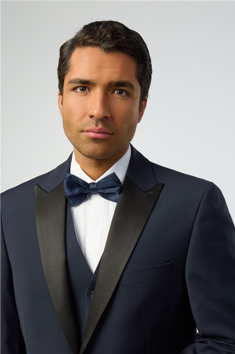 Scott by The Label Slim Fit Navy Plain Premier Fit Suit Jacket