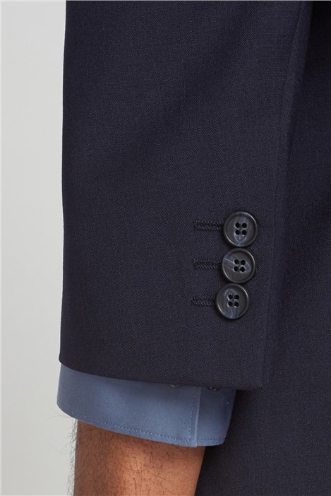 Scott by The Label Slim Fit Navy Plain Premier Fit Suit Jacket