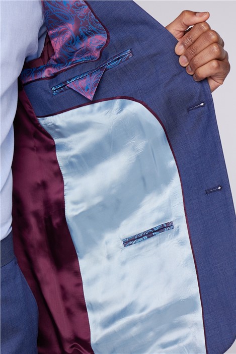 Scott by The Label Navy Pindot Jacket