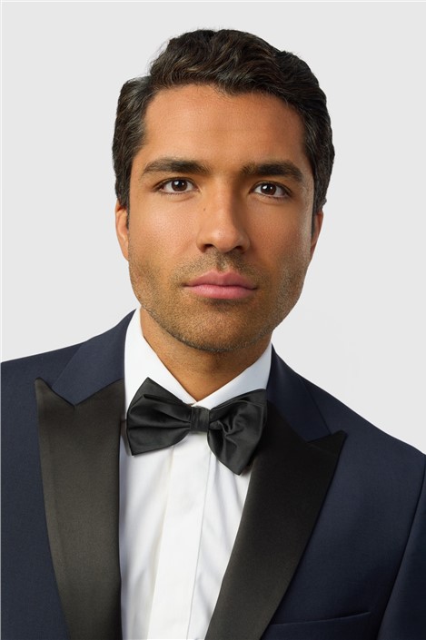 Scott by The Label Regular Fit Navy Tuxedo Jacket