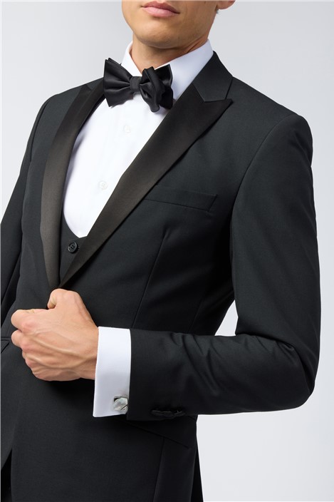 Alexandre Slim Fit Ellerton Black Jacket