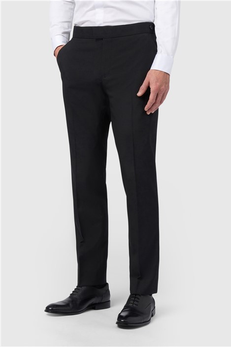 Alexandre Slim Fit Ellerton Black Trousers
