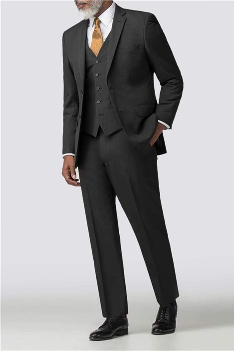 Scott & Taylor Charcoal Panama Regular Fit Suit