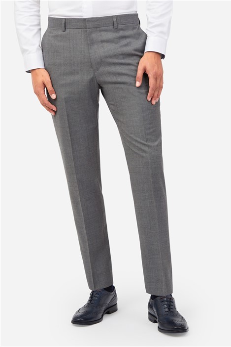 Men's Grey Trousers | Charcoal Trousers | Suit Direct