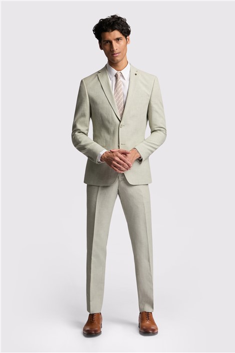 Ted Baker Slim Fit Leo Pistachio Linen Suit