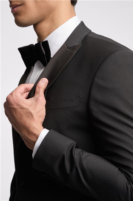 Ted Baker Slim Fit Black Tuxedo Suit Jacket