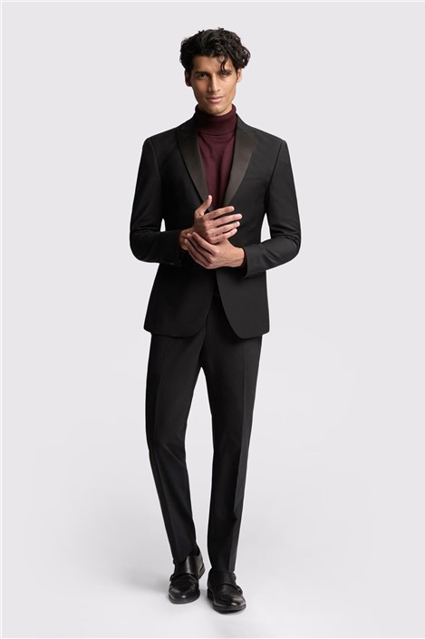 Ted Baker Slim Fit Black Tuxedo Suit Jacket