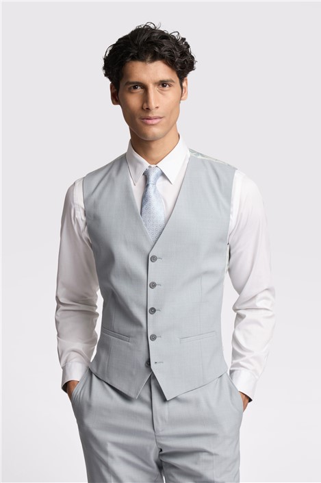 Ted Baker Slim Fit Turner Stone Sharkskin Jacket