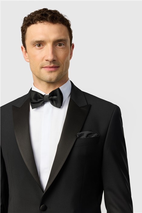 Ted Baker Slim Fit Performance Super Black Tuxedo Jacket 