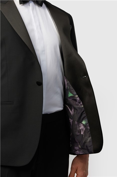 Ted Baker Slim Fit Performance Super Black Tuxedo Jacket 
