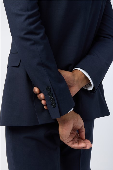 Ted Baker Slim Fit Performance Navy Panama Jacket
