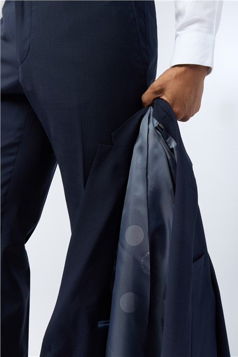 Ted Baker Slim Fit Performance Navy Panama Jacket
