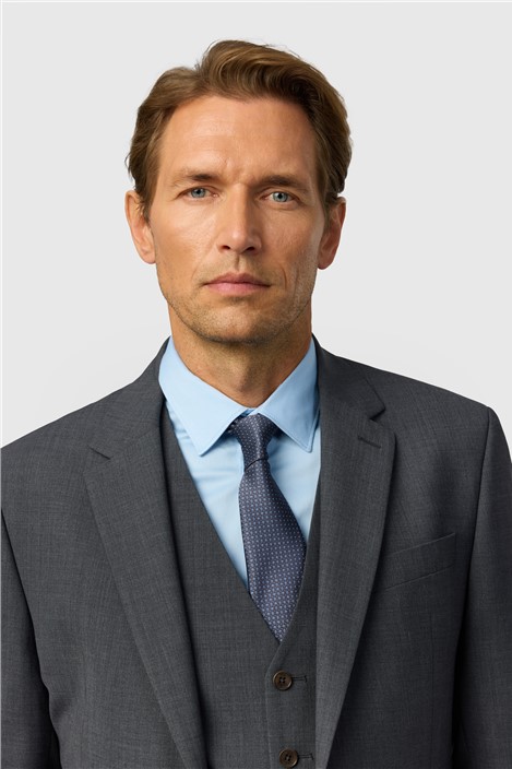 Ted Baker Slim Fit Performance Charcoal Panama Jacket
